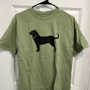 Men’s black dog tshirt